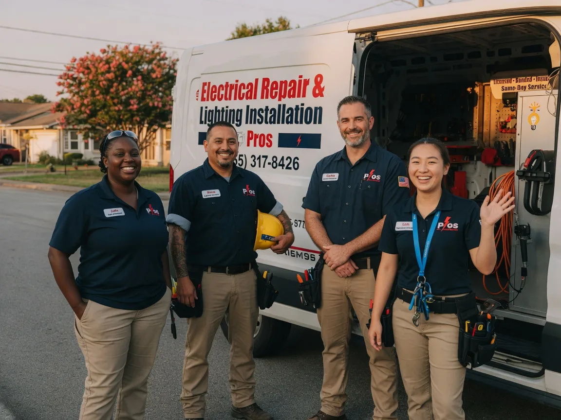 Licensed Electrician company in Lillian, TX